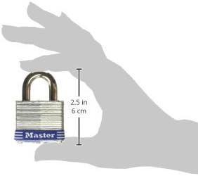 imageMaster Lock 3T 1916Inch Wide KeyedAlike Padlock 932Inch Shackle 2Pack56 x 16 x 12