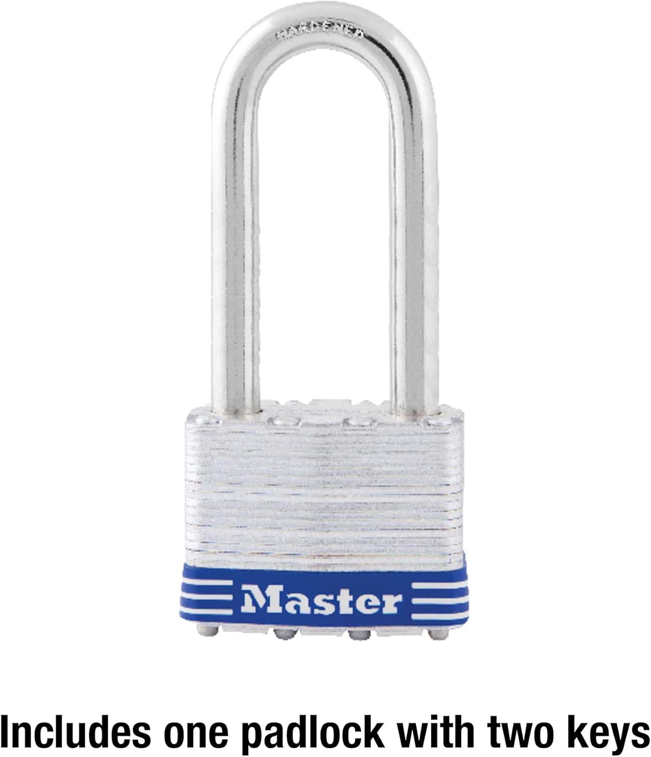 imageMaster Lock 5DLJ Outdoor Padlock with Key 1 Pack