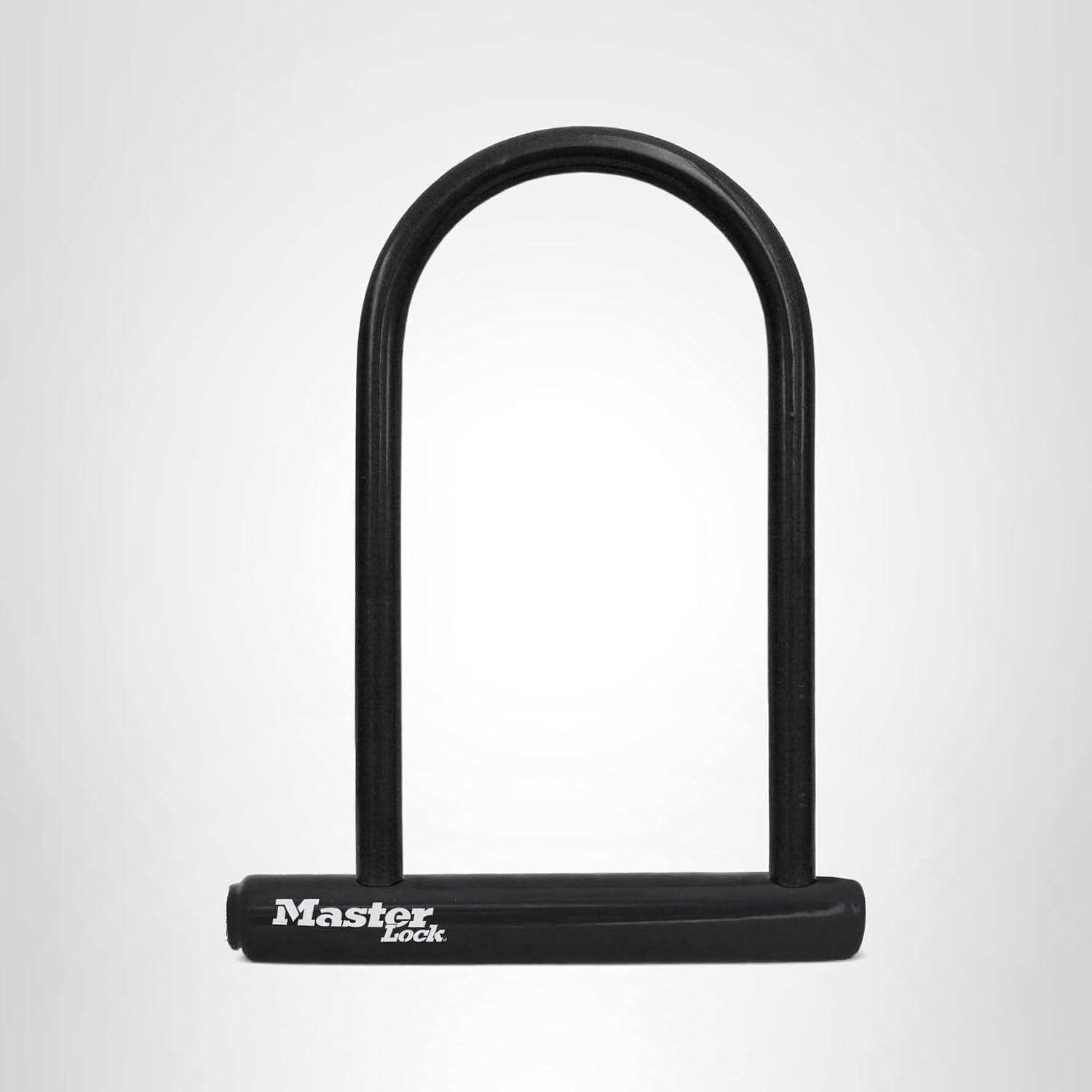 imageMaster Lock 8170D 618 inch Wide ULock with 8quot Shackle Black714 inch ULock