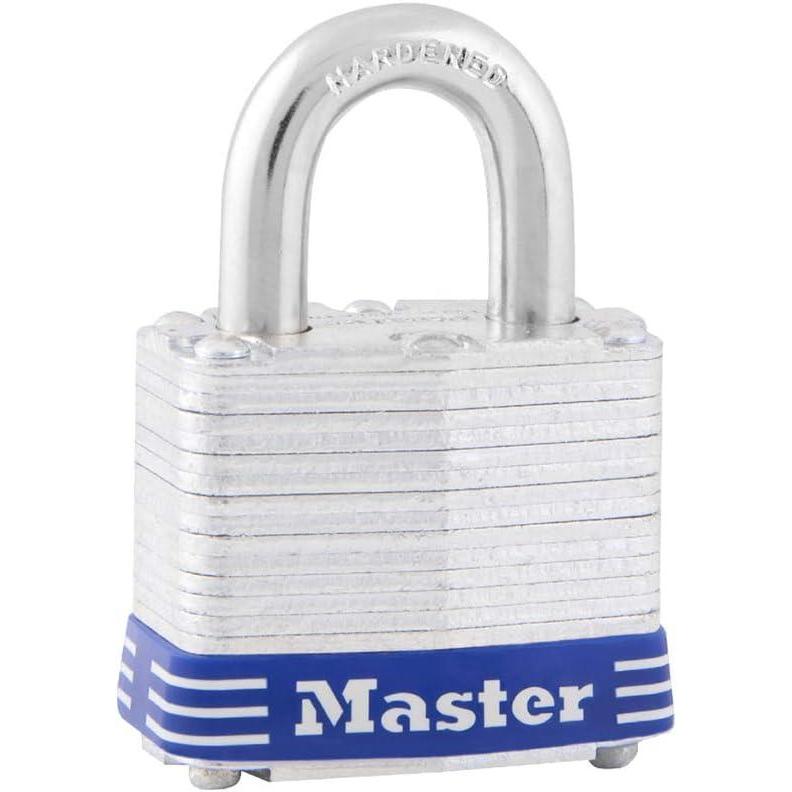 imageMaster Lock 3DLH Outdoor Padlock with Key 1 Pack34 shackle