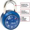 Master Lock 1526D Locker Lock Combination Padlock 1 Pack Purple(1 Pack  Colors may vary)