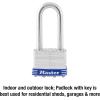 Master Lock 1DLH Outdoor Padlock with Key, 1 Pack(1 Pack)