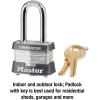 Master Lock 3KALF Outdoor Padlock with Key, 1 Pack