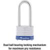 Master Lock 5DLJ Outdoor Padlock with Key, 1 Pack