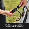 Master Lock Black Set Your Own Combination Bike Lock, Metal Cable Lock has a Weather Resistant Vinyl Coating for Outdoor Durability, 5 Feet Long, 8370D(5 Ft. Set your own combo)