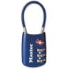 Master Lock Blue Set Your Own Combination TSA Approved Luggage Lock, Travel Zipper Padlock is Perfect for Suitcases, Bags, or Backpacks, 4688D(Blue)