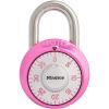 Master Lock 1526D Locker Lock Combination Padlock 1 Pack Purple(1 Pack  Pink)
