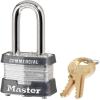 Master Lock 3KALF Outdoor Padlock with Key, 1 Pack
