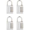Master Lock 643D Set Your Own Combination Padlock, 1 Pack, Silver(4 Pack)