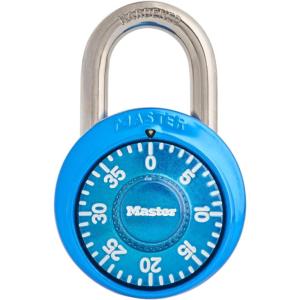 Master Lock 1526D Locker Lock Combination Padlock 1 Pack Purple(1 Pack  Blue)