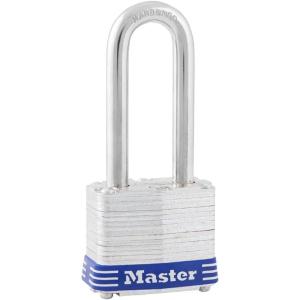 Master Lock 3DLH Outdoor Padlock with Key, 1 Pack(2″ shackle)