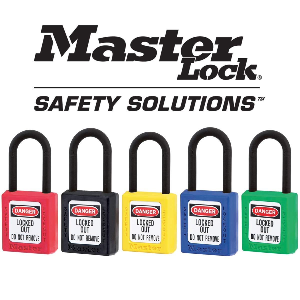 imageMaster Lock 406RED Lockout Tagout Safety Padlock with KeyRed