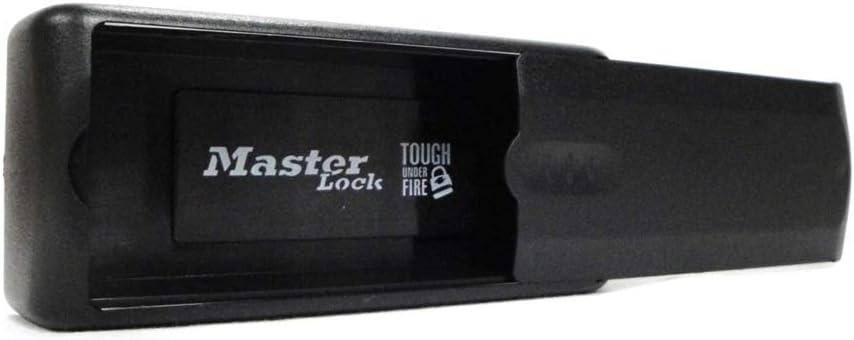imageMaster Lock Magnetic Key Holder 1 Pack Black1 Pack Black