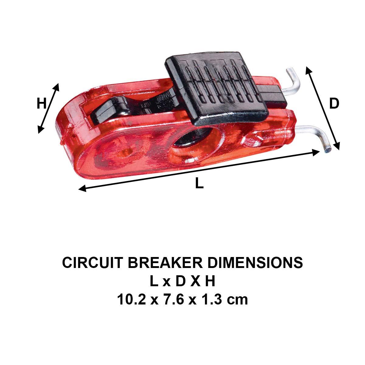 imageMaster Lock S2393 Lockout Tagout Miniature Circuit Breaker Lockout Universal FitStandard Toggles
