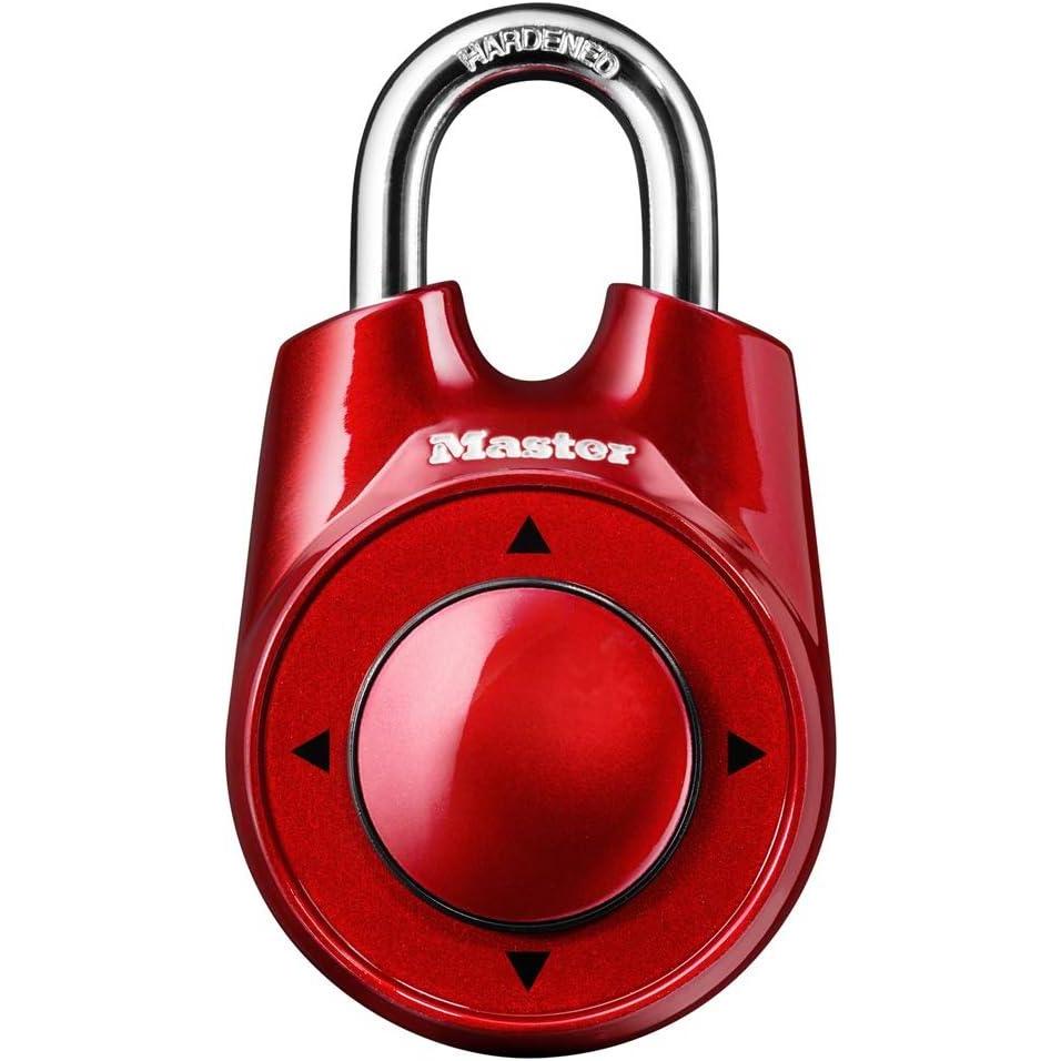 imageMaster Lock Directional Combination Lock Set Your Own Directional Lock Combination Lock for Gym and School Lockers 1500iD Colors May Vary
