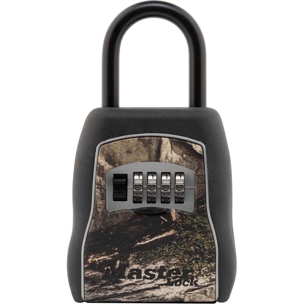 imageMaster Lock Key Lock Box 5 Key Outdoor Lock Box Key Safe with Combination Lock Mossy Oak Country DNA Camouflage 625x325x15 in 5400DCAMODNAHC