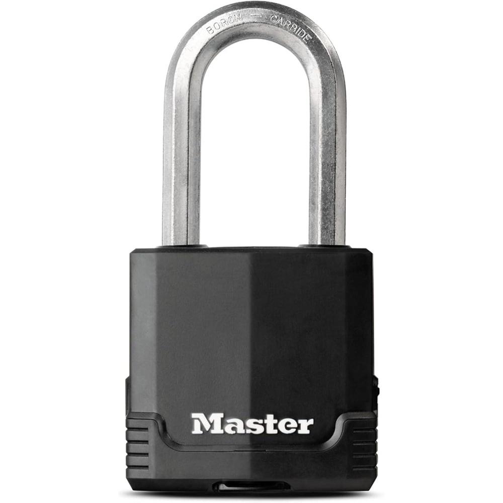 imageMaster Lock M515XTLH Magnum Heavy Duty Padlock with Key 2 Pack KeyedAlike1 Pack