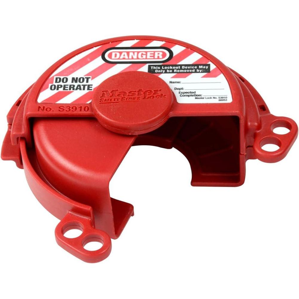 imageMaster Lock S3910 Lockout Tagout Pressurized Gas Valve Lockout1 Count Pack of 1