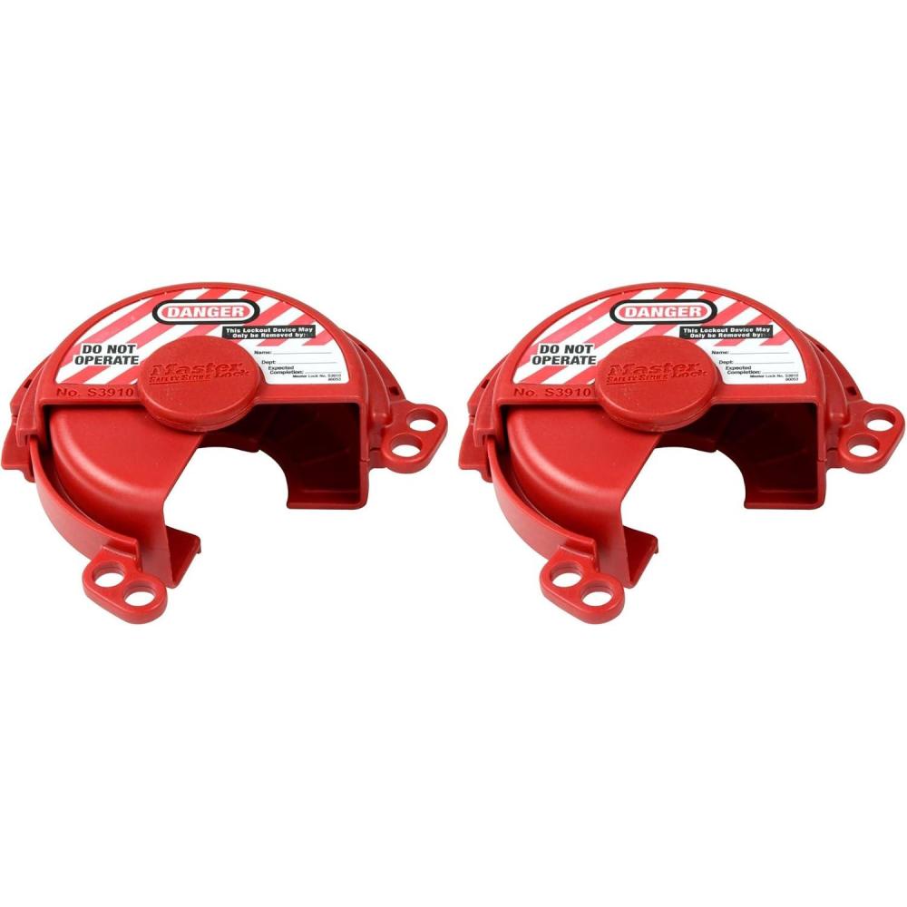 imageMaster Lock S3910 Lockout Tagout Pressurized Gas Valve Lockout1 Count Pack of 2