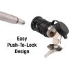 Master Lock 1480DAT Stainless Steel Receiver Lock for 5/8 in. Receiver Hole(1 Count (Pack of 1))