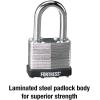 Master Lock 1803DLF Fortress Outdoor Padlock with Key, 1 Pack(1 Pack)