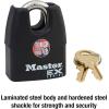Master Lock 3DEX Shrouded Outdoor Padlock with Key, 1 Pack