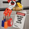 Master Lock 410BLK Lockout Tagout Safety Padlock with Key Black 0.25 in. Shackle Diameter