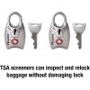 Master Lock 4689Q TSA Approved Luggage Lock, 4 Pack, Colors May Vary(2 Pack)