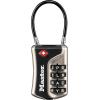 Master Lock 4697DWD Set Your Own Word Combination TSA Approved Luggage Lock, 1 Pack, Colors May Vary