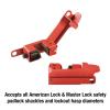 Master Lock 491B Lockout Tagout Circuit Breaker Lockout, Tall and Wide Toggles(Tall & Wide Toggles)