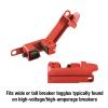 Master Lock 491B Lockout Tagout Circuit Breaker Lockout, Tall and Wide Toggles(Tall & Wide Toggles)
