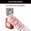 Master Lock 497A Lockout Tagout Tags, English/Spanish Laminated Do Not Operate, 12 Pack(Do Not Operate)