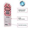 Master Lock 497A Lockout Tagout Tags, English/Spanish Laminated Do Not Operate, 12 Pack(Do Not Operate)