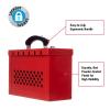 Master Lock 498A Lockout Tagout Portable Group Lock Box(12 Padlock Capacity)