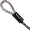Master Lock 72DPF Steel Cable with Looped Ends, 15 ft. Long, 1 Pack, Black(30 ft. cable)