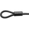 Master Lock 72DPF Steel Cable with Looped Ends, 15 ft. Long, 1 Pack, Black(4 ft. cable)