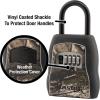 Master Lock Key Lock Box, 5 Key Outdoor Lock Box, Key Safe with Combination Lock, Mossy Oak Country DNA Camouflage, 6.25×3.25×1.5 in, (5400DCAMODNAHC)