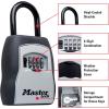 Master Lock Key Lock Box with Code, Outdoor Lock Box for Realtors, Property Managers and Landlords, Ideal for Short-Term Rentals, Key Safe Holds 5 Keys, 3 Pack, 5400EC3