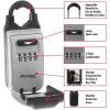 Master Lock Lock Box, Set Your Own Combination Portable Key Safe, 2-3/4 in. Wide, 5406D,Black, Grey(6 Key Capacity)
