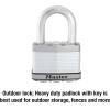 Master Lock M15XTLF Magnum Heavy Duty Outdoor Padlock with Key, 2 Pack Keyed-Alike(1 Pack)