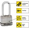 Master Lock M1XTRILH Magnum Heavy Duty Padlock with Key, 3 Pack Keyed-Alike(3 Pack  Keyed-Alike)