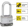 Master Lock M5XDLH Magnum Heavy Duty Padlock with Key, 1 Pack Silver(3 Pack  Keyed-Alike)