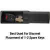 Master Lock Magnetic Key Holder, 1 Pack, Black(3 Pack  Black)