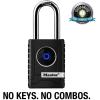 Master Lock Padlock, Outdoor Personal Use Bluetooth Lock, 2-7/32 in. Wide, 4401DLH