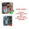 Master Lock S1900VE410 Deluxe Lockout Tagout Padlock, Valve & Electrical Station(Includes 6 Zenex Padlocks)