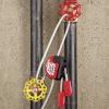 Master Lock S806 Adjustable Lockout Tagout Steel Cable, 5/32″ Diameter, Black/Red(5/32″ Diameter)