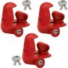Master Lock – Universal Size Fits 1-7/8″, 2″, and 2-5/16″ Couplers – Trailer Lock #389DAT(3 Pack)