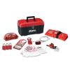 Master Lock 1457V1106KA Lockout Tagout Group Lockout Kit(Includes 3 Aluminum Padlocks)