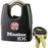 Master Lock 1DEX Shrouded Outdoor Padlock with Key, 1 Pack