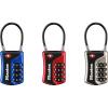 Master Lock 4697D Set Your Own Combination TSA Approved Luggage Lock, 1 Pack, Colors May Vary(3 Pack  Color May Vary)